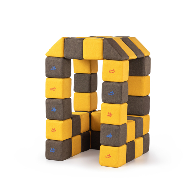 Magnetische Softbausteine MEDIUM Set von Jolly Heap